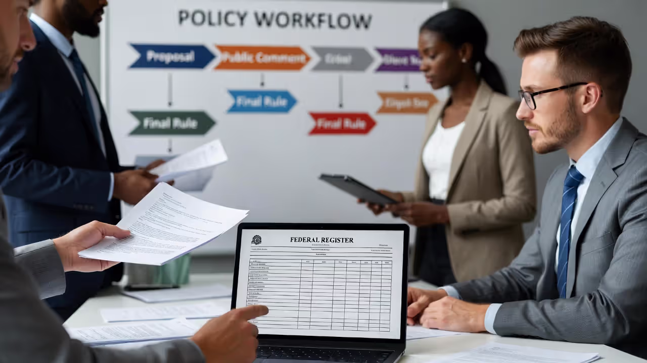 Most federal rules follow the notice-and-comment process.